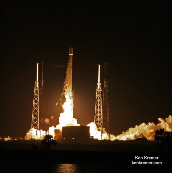 Sea Landed Spacex Falcon 9 Sails Back Into Port Canaveral Gallery Universe Today 0834