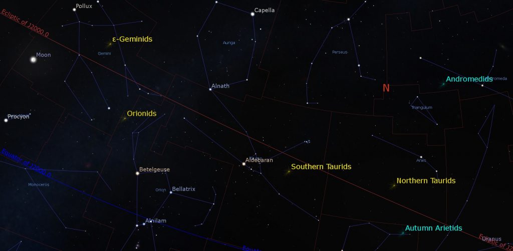 how to stop time in stellarium