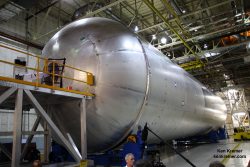 Nasa’s First Sls Mars Rocket Fuel Tank Completes Welding - Universe Today