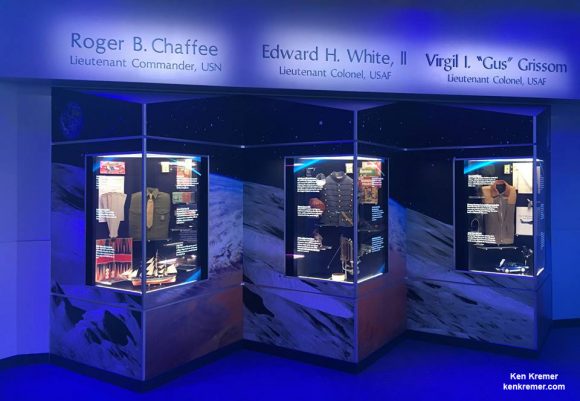 NASA Tribute Exhibit Honors Fallen Apollo 1 Crew 50 Years After Tragedy ...