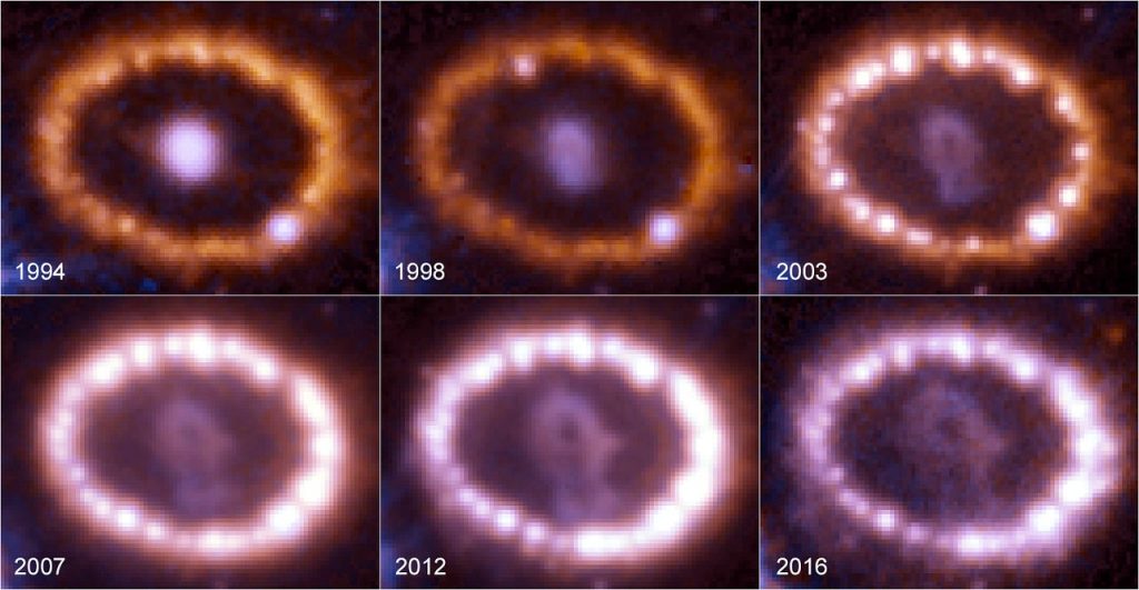 Supernova Blast Wave Still Visible After 30 Years - Universe Today