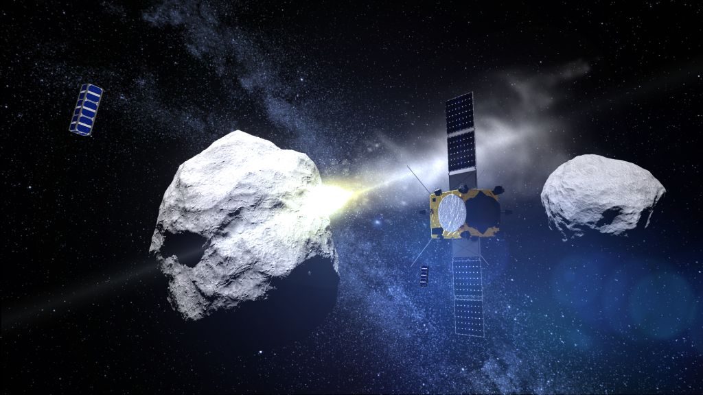 A 3U CubeSat Could Collect Data During an Asteroid Flyby