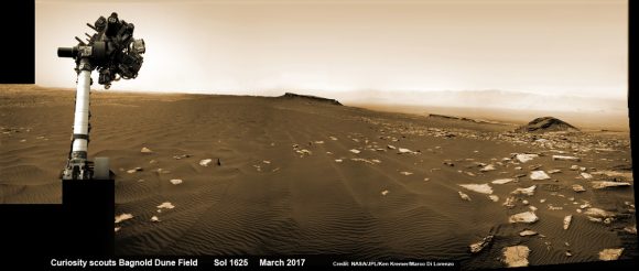 Sky Pointing Curiosity Captures Breathtaking Vista of Mount Sharp and ...