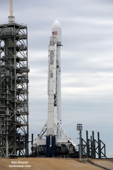 High Winds Scrub Legless SpaceX Falcon 9 Liftoff Reset to March 16 ...