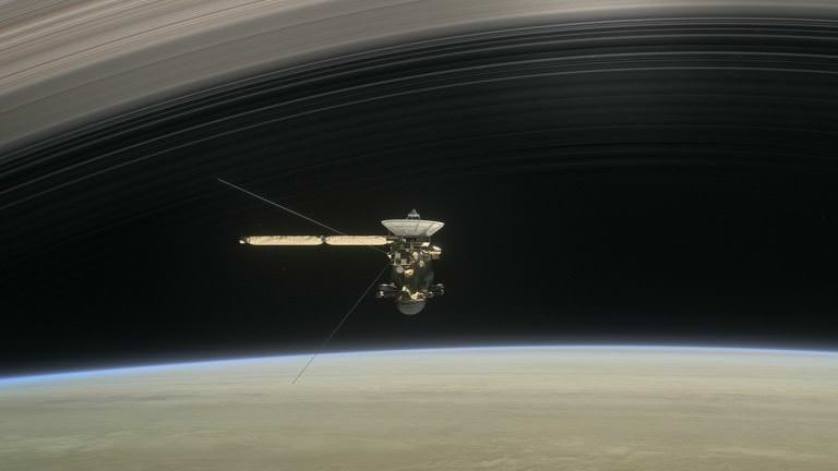 Cassini's "Grande Finale" Earns An Emmy Nomination! - Universe Today