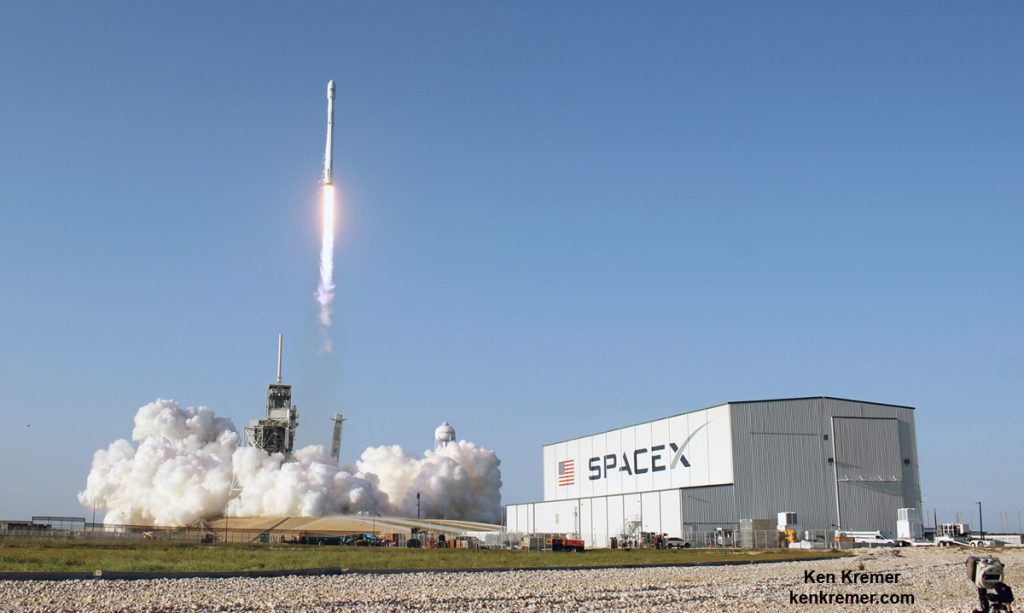 SpaceX To Launch 1st NRO SpySat Sunday After Static Fire Success ...