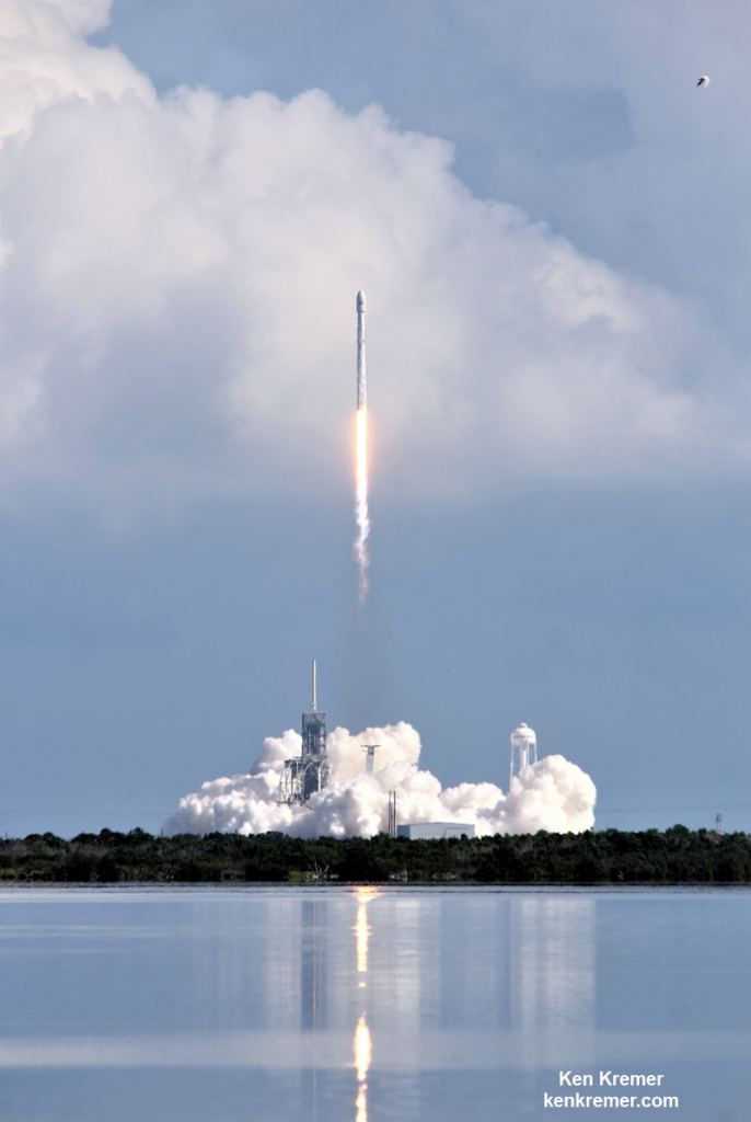 X 37b Secret Air Force Spaceplane Blasts Off On Spacex Falcon 9 As Monster Hurricane Irma