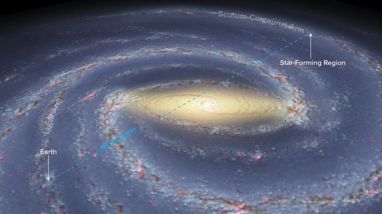 Astronomers Start Mapping The Structure Of The Far Side Of The Milky 