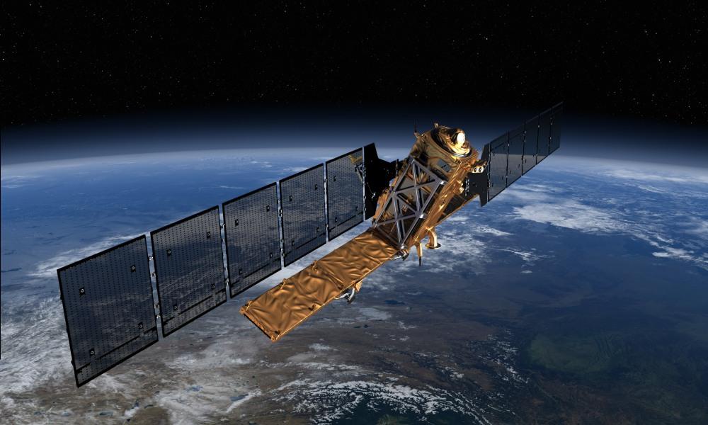 The proposed "space-tie" propulsion system being patented by Spanish scientists could be useful on Satellites like the ESA's Sentinel-1, pictured. Image: ESA/ATG