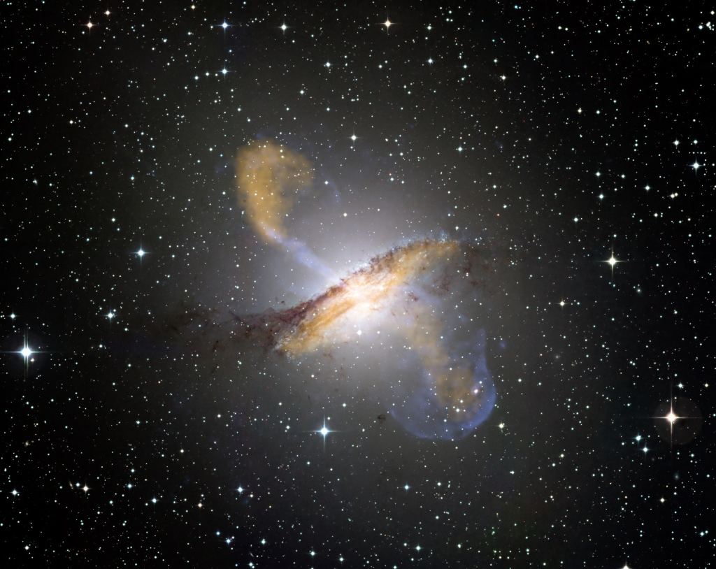 Supermassive Black Holes Can Turn Star Formation On And Off In A Large Galaxy Universe Today