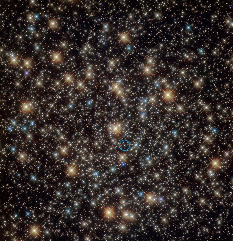 A Cluster of Black Holes Found Inside a Globular Cluster of Stars ...