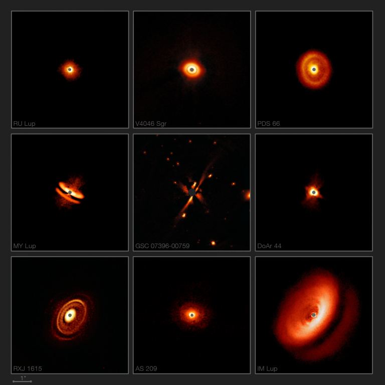 Look At This Fascinating Variety Of Planet-Forming Disks Around Other ...