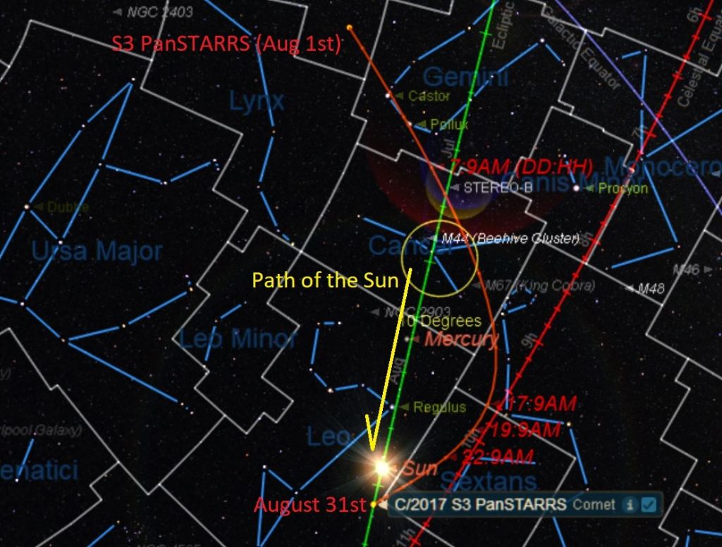 Comet C/2017 S3 Panstarrs Archives - Universe Today