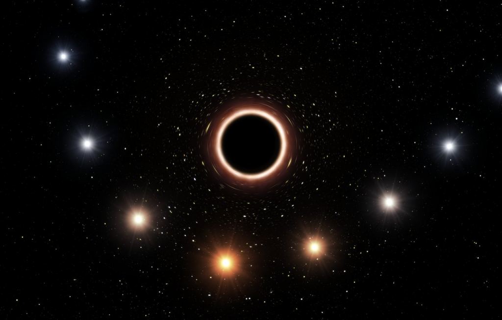 black hole hubble space telescope
