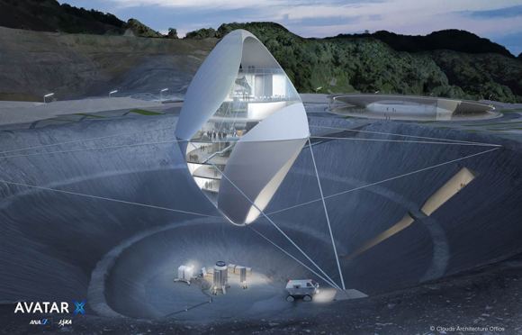 So Cool! Japanese Space Research Center will be Suspended Over a ...