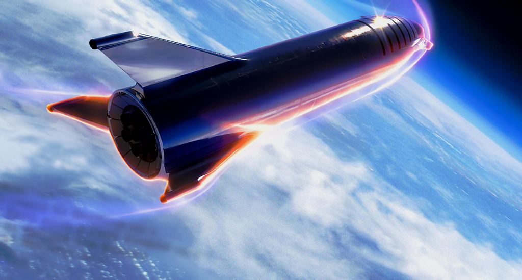 SpaceX Releases a New Render of What the All-Steel Starship Will Look