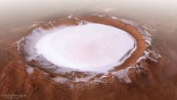 Beautiful Image Of Ice At Mars' Northern Polar Cap - Universe Today