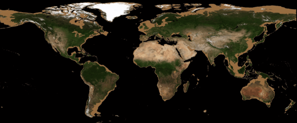 This is What the World Would Look Like if the Oceans Dried Up ...