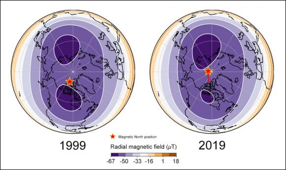 Magnetic North Is Migrating Towards Siberia. Here's Why - Universe Today