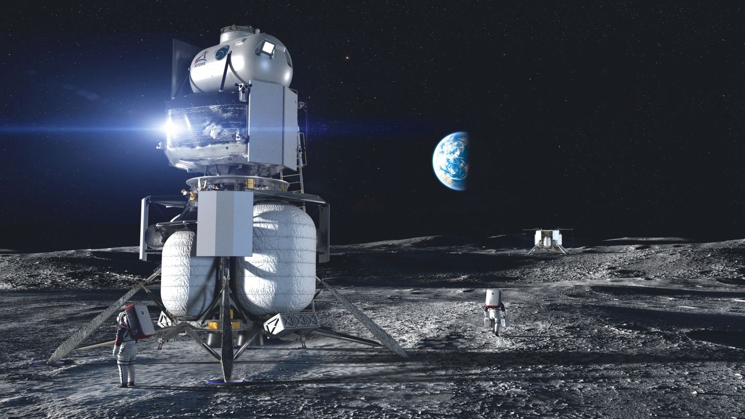 The Companies Taking NASA Back to the Moon in 2024 Blue Origin, SpaceX