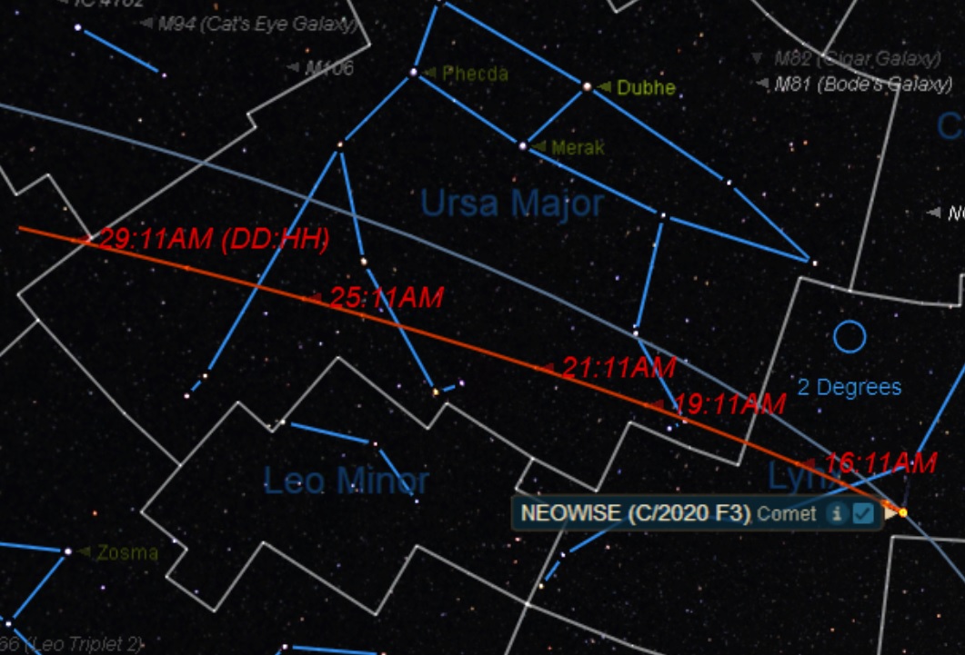 Comet F3 NEOWISE May Perform in July - Universe Today