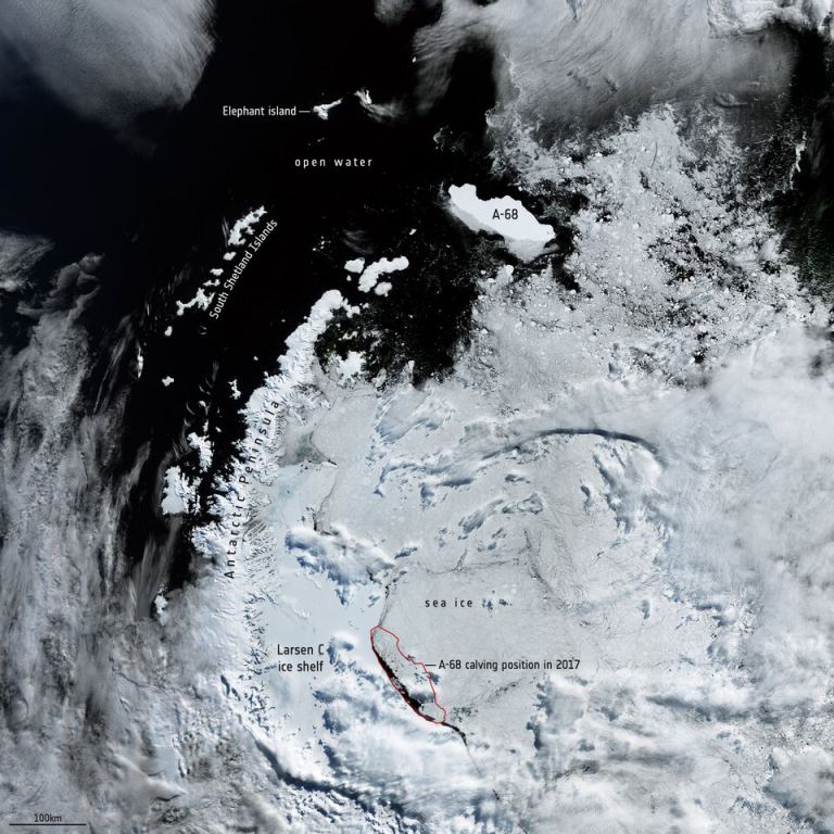 This Giant Iceberg Has Been Sailing the Southern Seas for Three Years ...