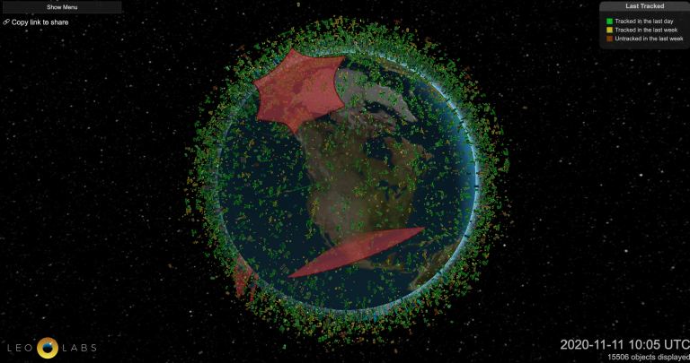 Terrify yourself with LeoLabs' visualization of satellites and space ...