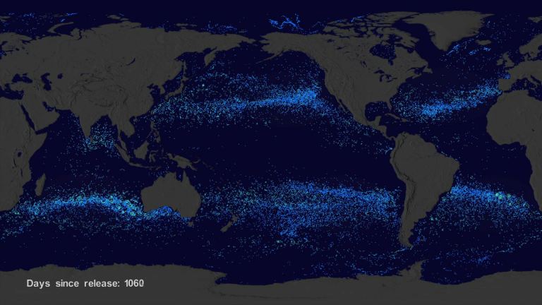 Satellites are Tracking Rivers of Garbage Flowing Across the Oceans ...