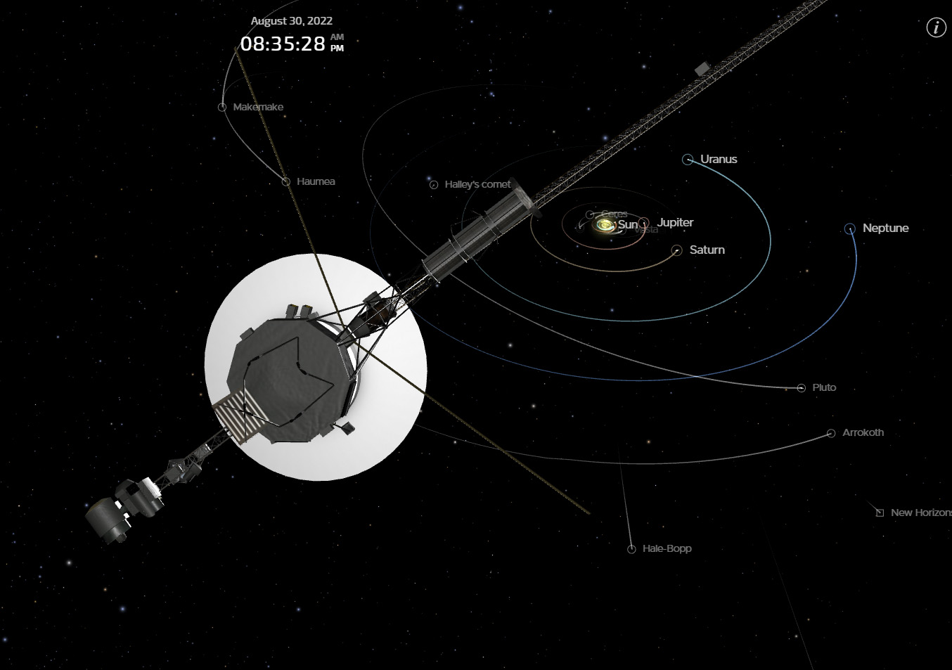 Расстояние до вояджера 1. Вояджер 1. Спутник Вояджер 1. Voyager-1 зонд. Вояджер-1 автоматическая.