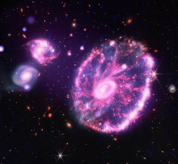 Chandra's X-ray Vision Combined With JWST Reveals Even More Details ...