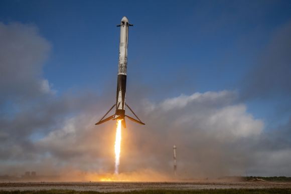 Falcon Heavy Launches for the First Time in Over Three Years, Carrying ...