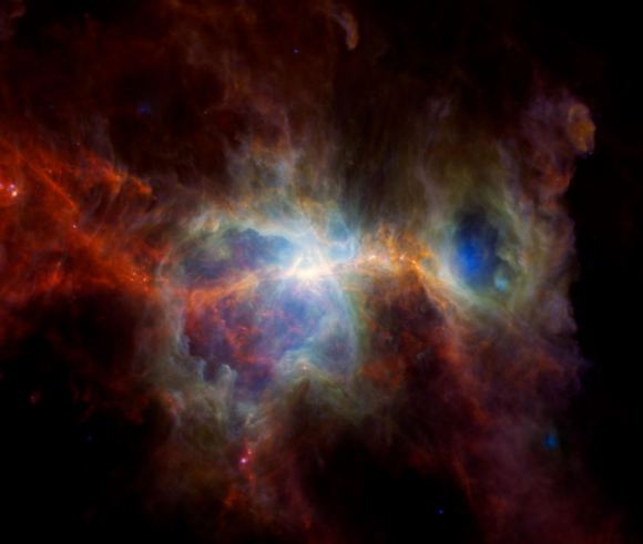 It's Feeding Time For This Baby Star in Orion - Universe Today