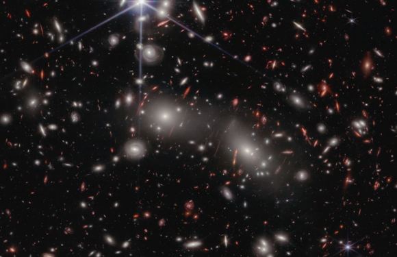 Webb Sees Three Galaxy Clusters Coming Together To Form A Megacluster ...