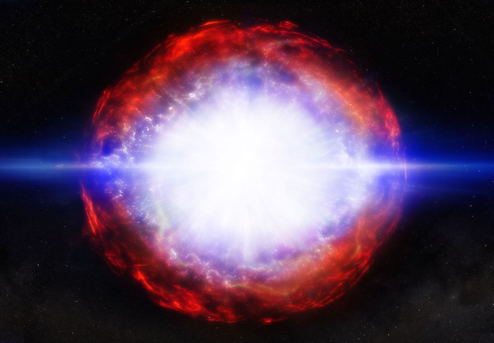 We have spotted a new kind of supernova triggered by cosmic collisions
