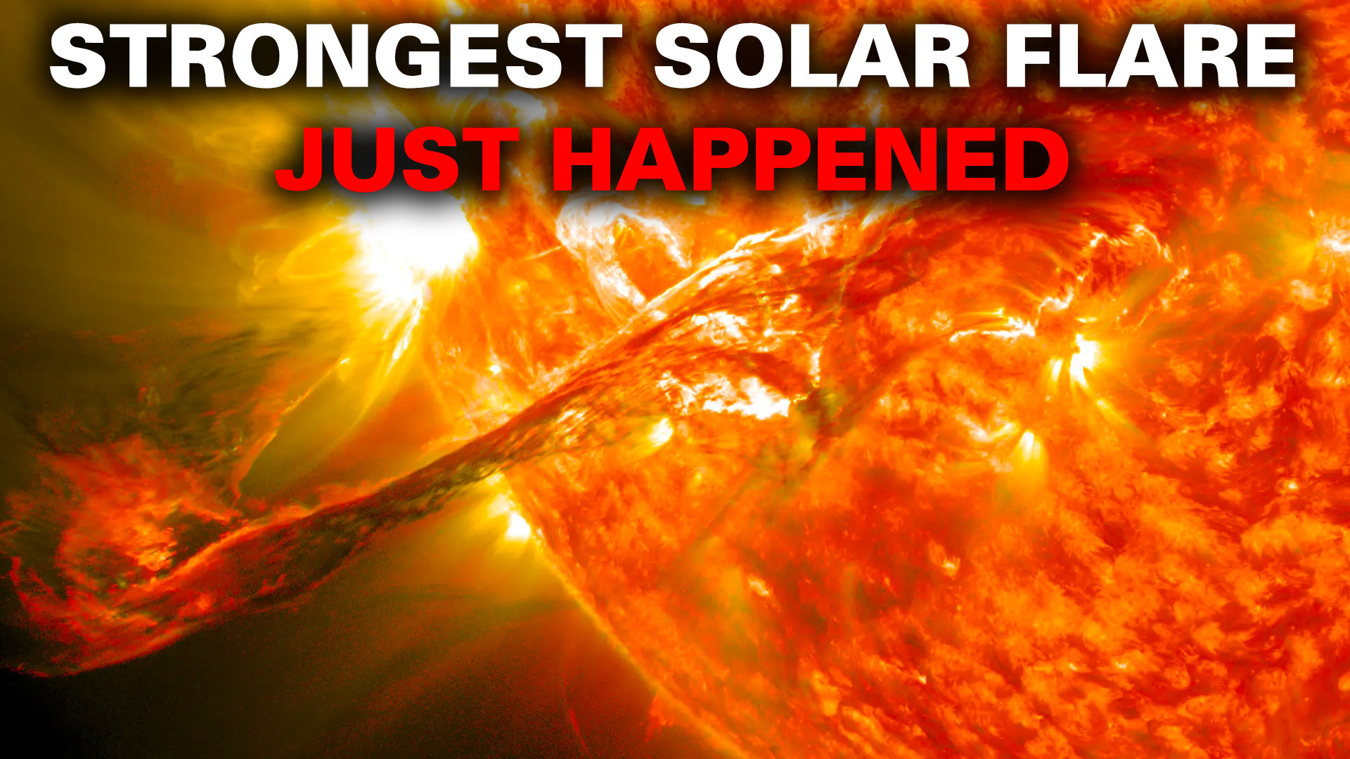 We Just had the Strongest Solar Flare in the Current Solar Cycle