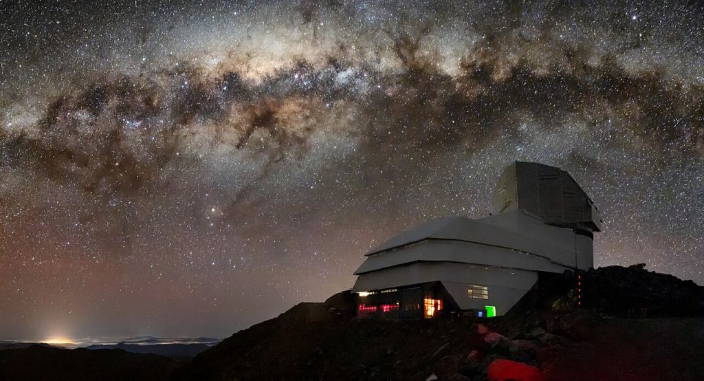 The Vera Rubin Observatory is poised to begin observations in 2025. It could detect 130 Near Earth Objects each night. Image Credit: Rubin Observatory/NSF/AURA/B. Quint 