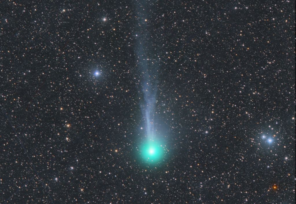 The Comet vs. the Eclipse 12P/PonsBrooks Heads Towards Perihelion in