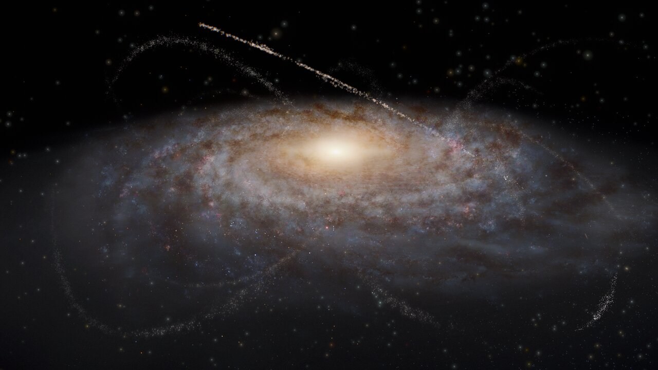 The Milky Way's History is Written in Streams of Stars - Universe Today