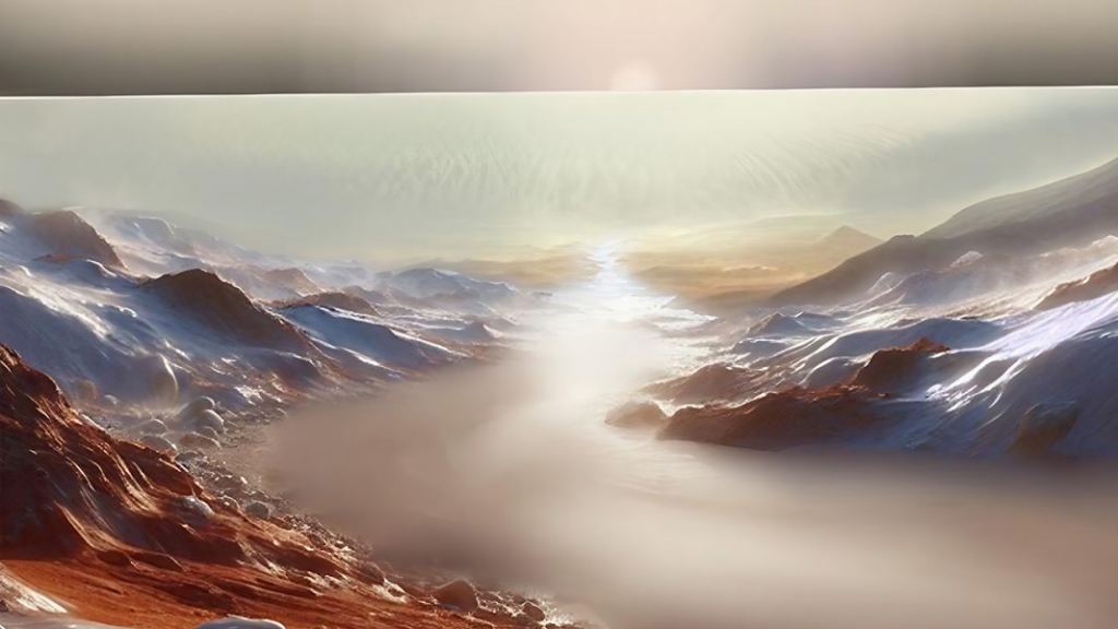 Flowing Martian Water was Protected by Sheets of Carbon Dioxide