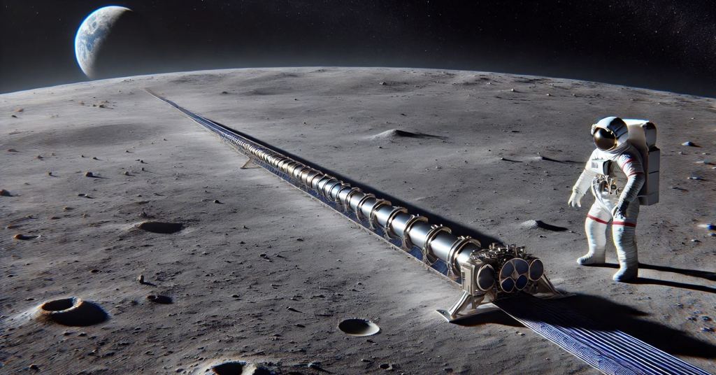 Launching Mass From the Moon Helped by Lunar Gravity Anomalies