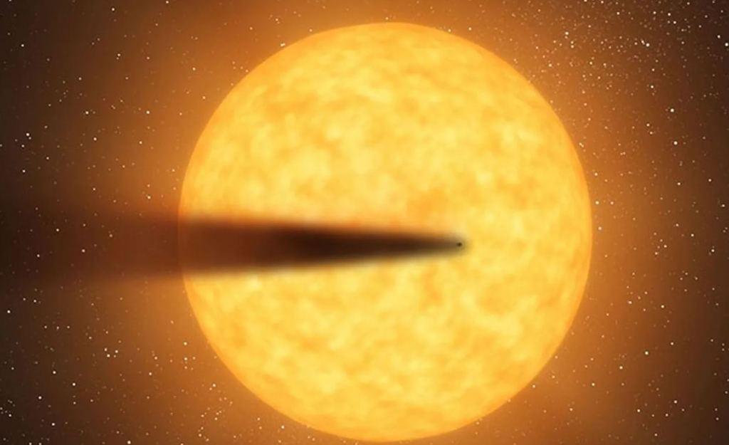 Exoplanets Seen Falling Apart