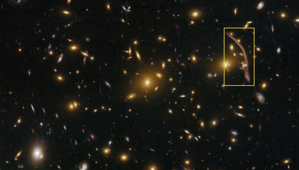 A Dragon Reveals Individual Stars From A Time When the Universe Was Half Its Present Age